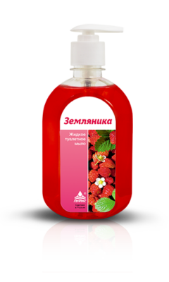 Ника-ЗЕМЛЯНИКА  жид мыло 0,5л с дозат Маркировка
