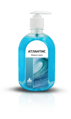 Ника-Атлантис жид мыло антисепт 0,5 л с дозатором Маркировка